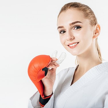 A single mouthguard